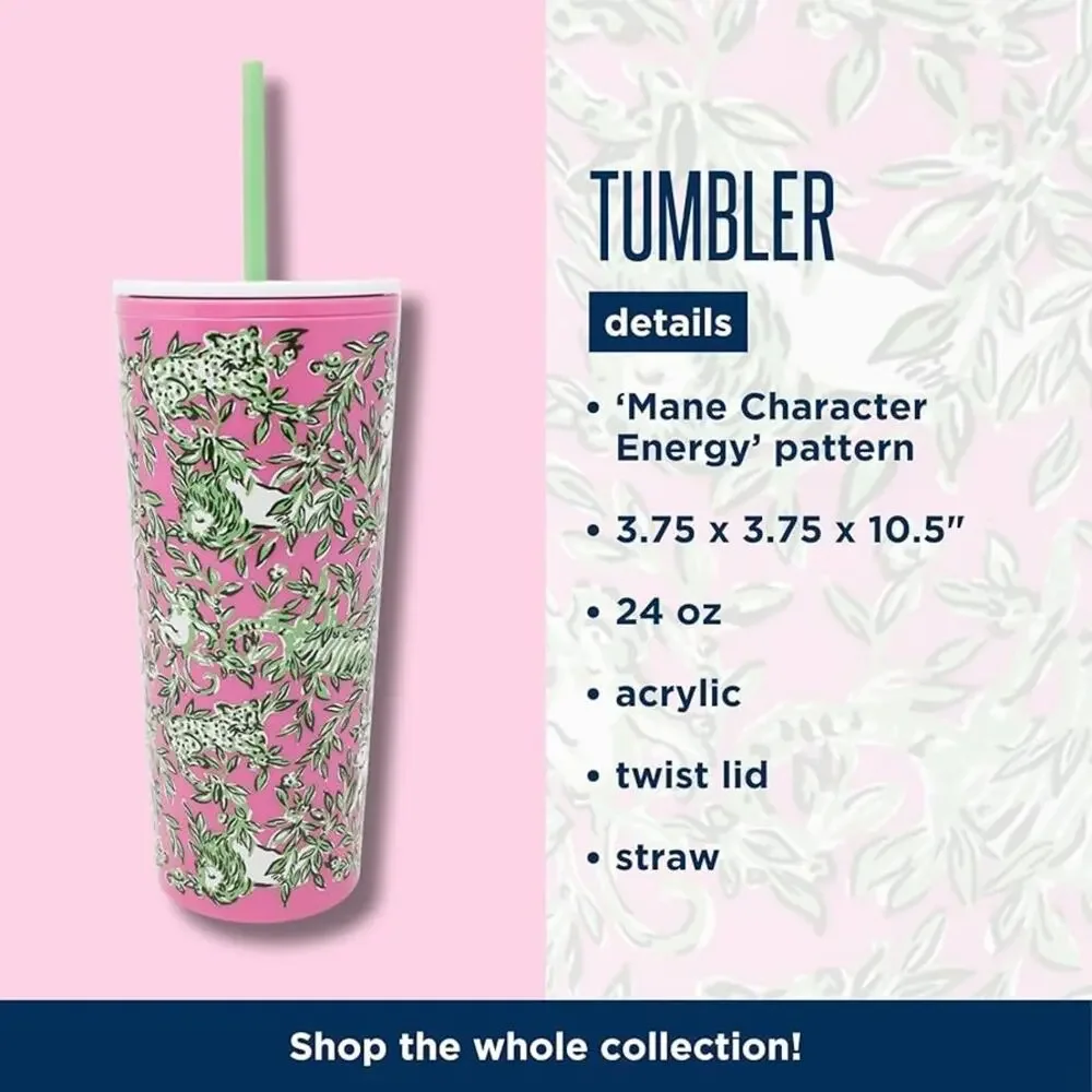 Lilly Pulitzer sip style